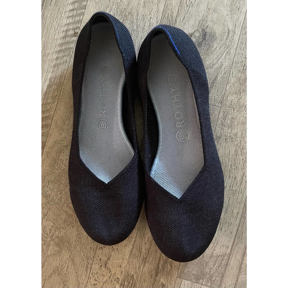 Retired Rothy’s Flat with Merino Wool in Shadow